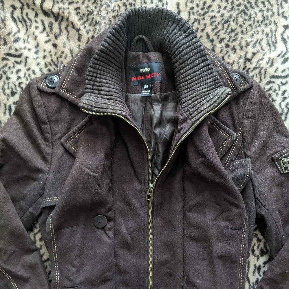 Miss Sixty Wool Winter coat - Picture 8 of 10